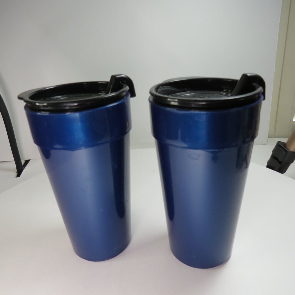 Vintage Betras USA Insulated Travel Tumblers (Set of 2) "double-wall" insulated